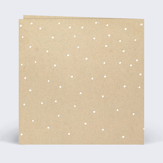 Carte fête des grands-mères Plumetis Verso