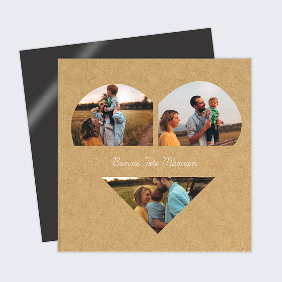 Carte fête des mères Déclaration d'Amour