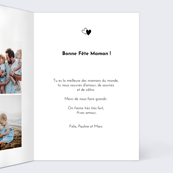 Fête des Mères Typographie Maman
