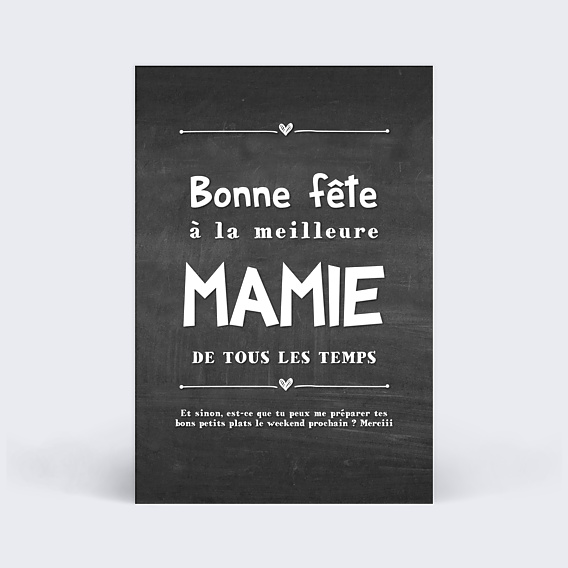 Fête des Grands-Mères Grand-mère