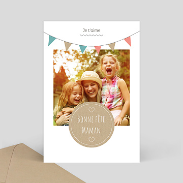 Carte virtuelle fête des mères Guirlande