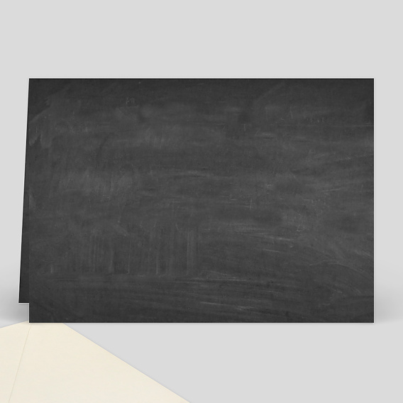 Carte fête des pères Photomaton Ardoise Verso