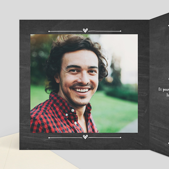 Carte fête des pères Best Dad Intérieur Gauche