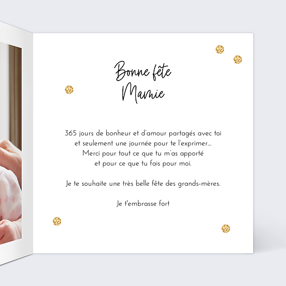 Fête des Grands-Mères Golden Dots