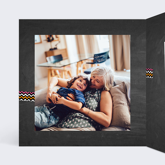 Carte fête des grands-mères Scrapbook Intérieur Gauche