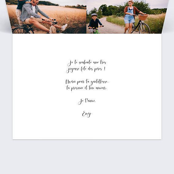 Fête des Pères Carte pour la Fête des Pères