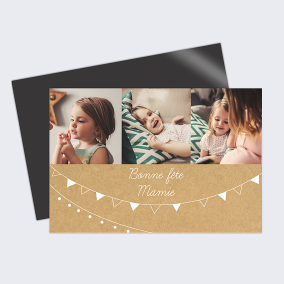 Carte fête des grands-mères Bucolique