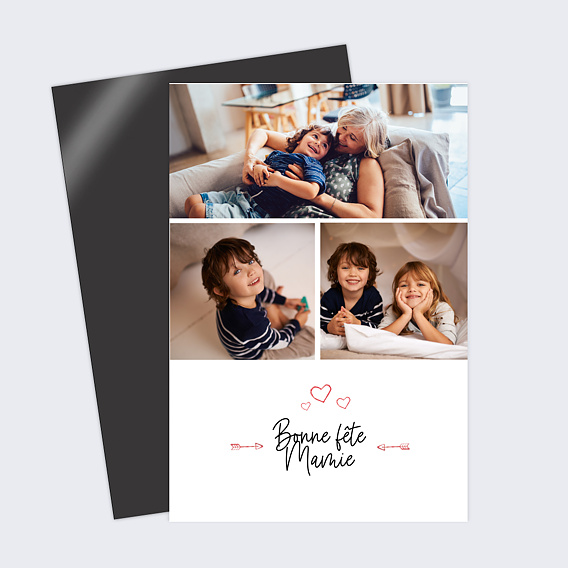 Carte fête des grands-mères De Tout Cœur