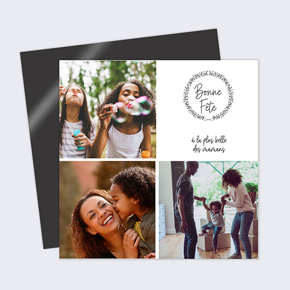 Carte fête des mères Couronne