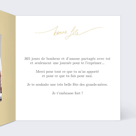 Fête des Grands-Mères Jolie Typographie