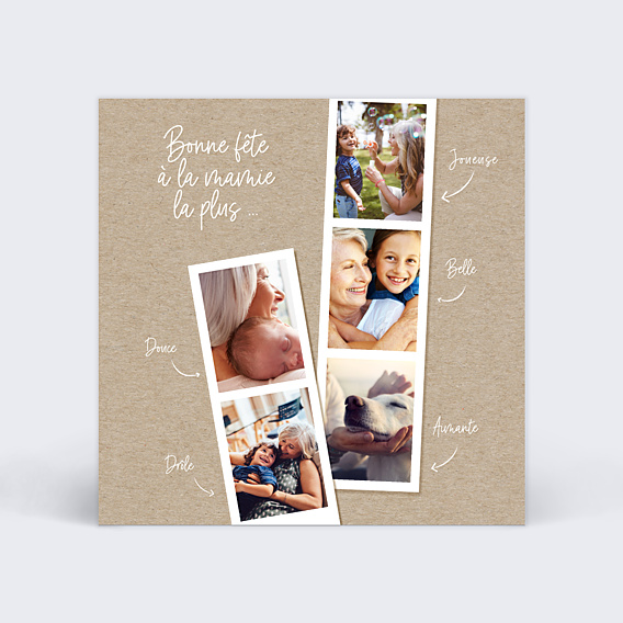 Fête des Grands-Mères Photomaton Kraft
