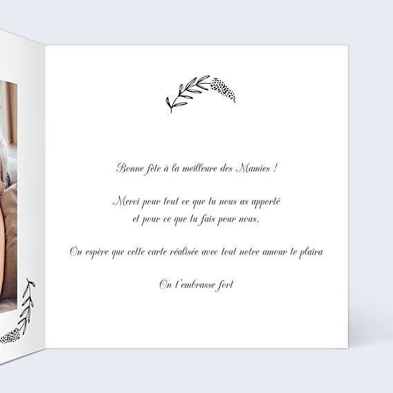 Fête des Grands-Mères Couronne de Feuilles