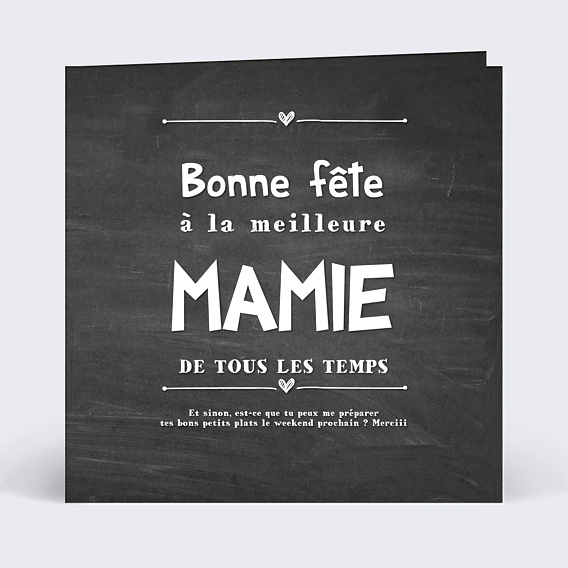 Fête des Grands-Mères Grand-mère