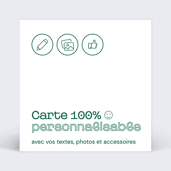 Félicitations Naissance Modèle 100%Personnalisable