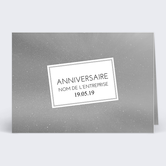 Invitation Professionnelle Anniversaire entreprise