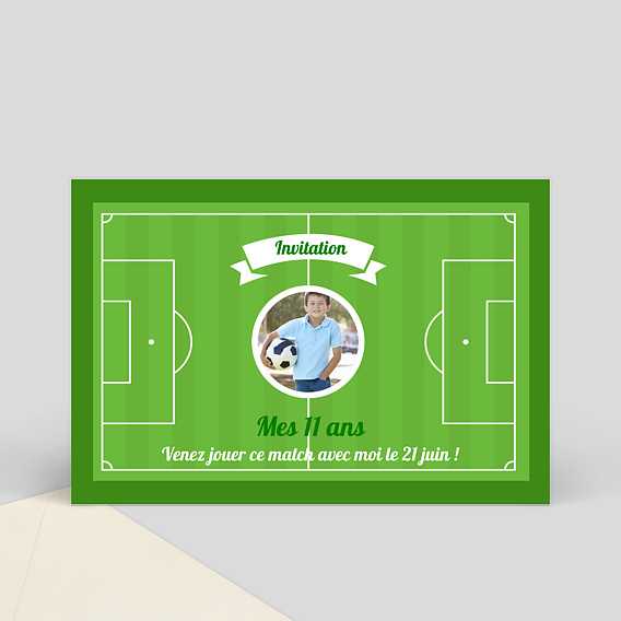 Invitation Anniversaire Foot Popcarte Invitation Anniversaire Foot Popcarte