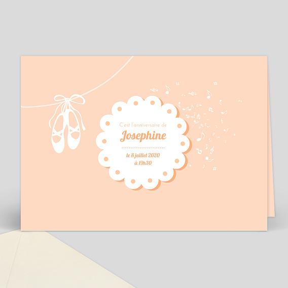Invitation Anniversaire Enfant Carton invitation anniversaire fille