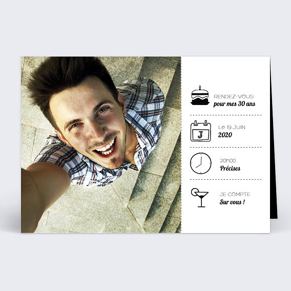 Invitation Anniversaire Adulte Invitation Anniversaire Personnalisée