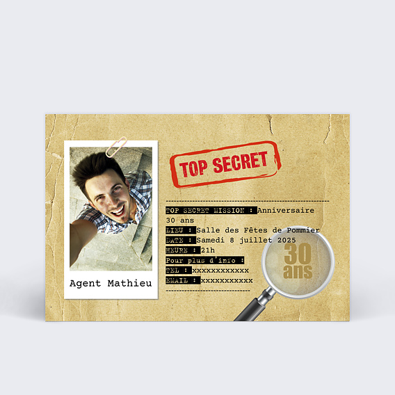 Invitation Anniversaire Surprise Popcarte Invitation Anniversaire Surprise Popcarte