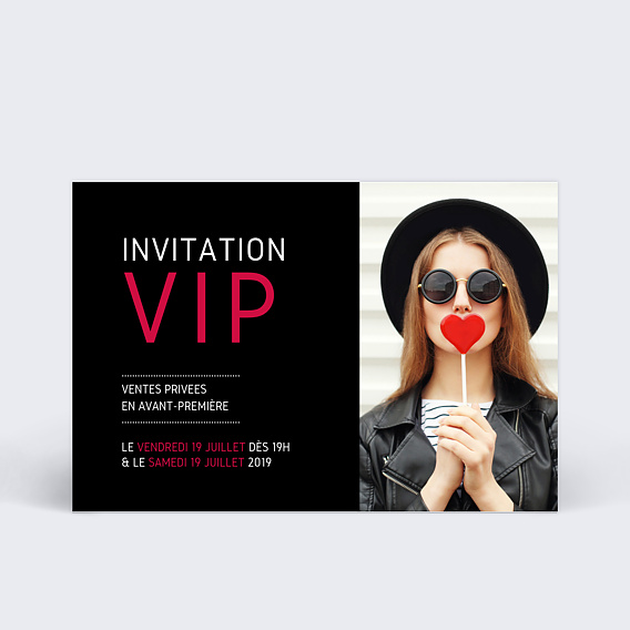 Invitation Professionnelle Invitation ventes privées