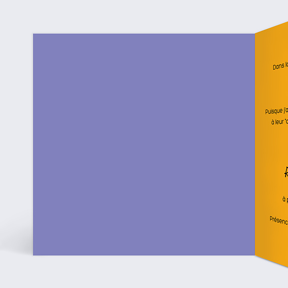 Invitation anniversaire En Famille Intérieur Gauche