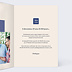 Invitation anniversaire Classique Homme Intérieur Droit