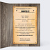 Invitation anniversaire Wanted Intérieur Droit