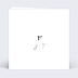 Faire part Pacs Carte Pacs Coeur et Dessins Verso
