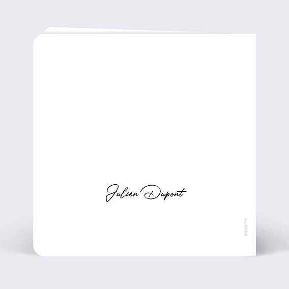 Invitation anniversaire Devinette Verso