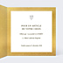 Carte cadeau Dorée