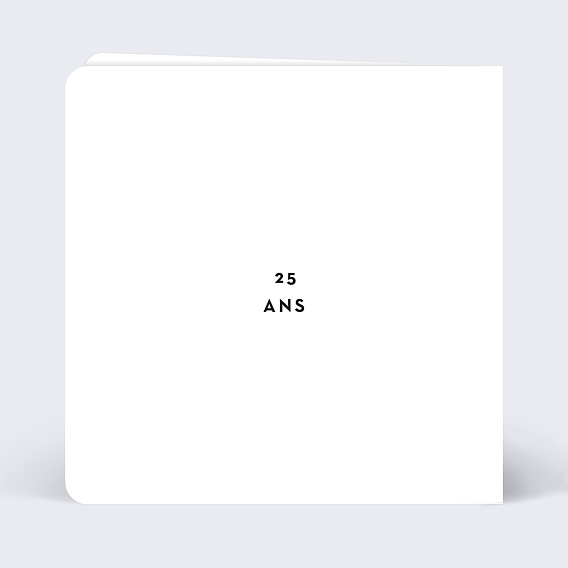 Invitation anniversaire Popart 9 Photos Verso