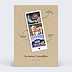 Carte d'invitation Polaroid Carte d'Invitation