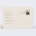 Faire part Pacs Invitation Pacs Polaroid Verso
