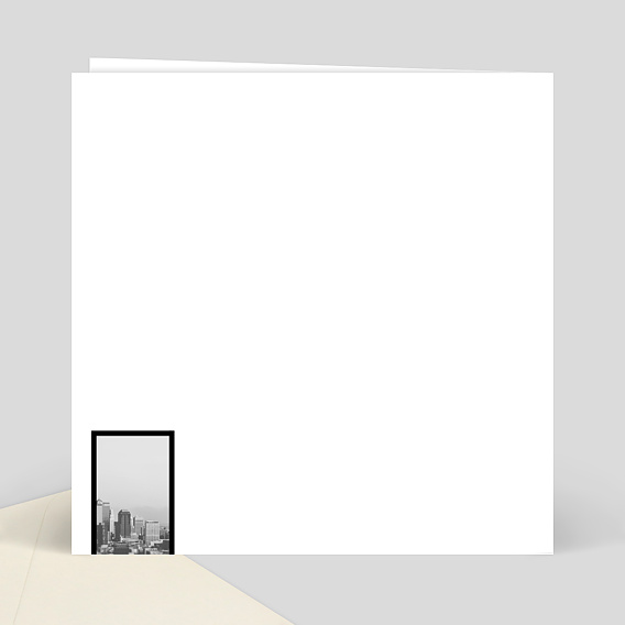 Invitation professionnelle Exposition Photo  Verso