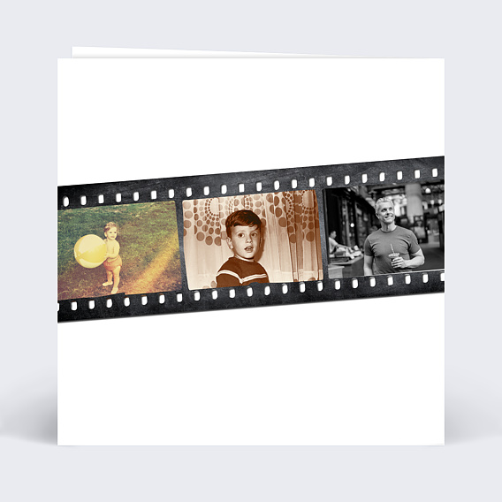 Invitation anniversaire Soirée Anniversaire Rétrospective Verso