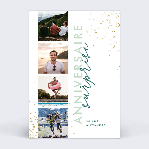 Invitation Anniversaire Originale