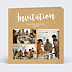 Carte d'invitation Joli Kraft
