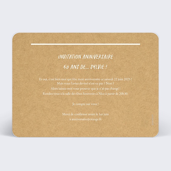 Invitation Anniversaire Adulte Invitation Anniversaire Qui est-ce ?
