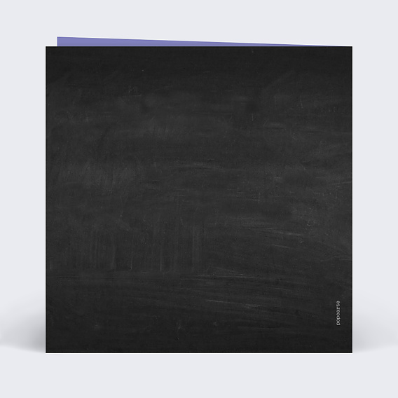 Invitation anniversaire En Famille Verso