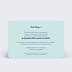 Invitation anniversaire Billet d'Avion Bleu Verso