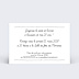 Carte d'invitation Trait de Crayon Verso