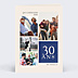 Invitation Anniversaire Adulte Classique Homme