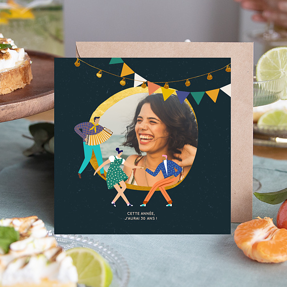 Invitation anniversaire Invitation Fiesta Après 1