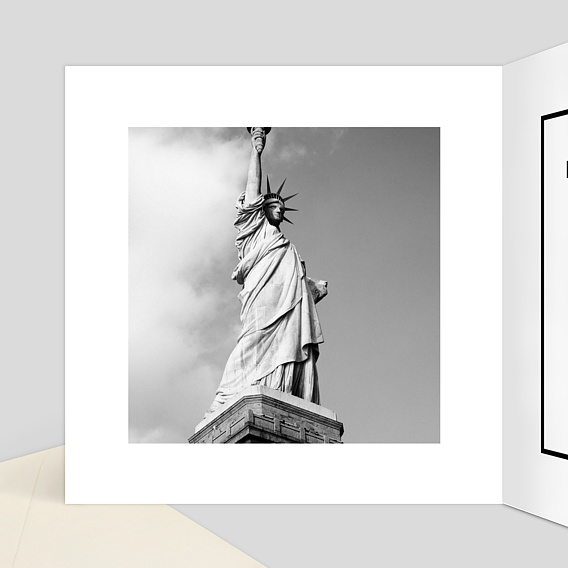 Invitation professionnelle Exposition Photo Intérieur Gauche