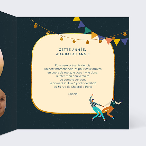 Invitation Anniversaire Adulte Invitation Fiesta