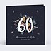 Invitation Anniversaire Adulte Grands chiffres fleurs