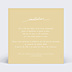 Invitation Toutes Occasions Lettre Ocre