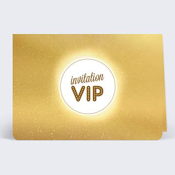 Invitation Anniversaire Adulte VIP