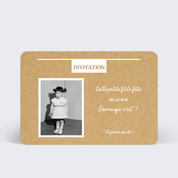 Invitation Anniversaire Virtuelle Invitation Anniversaire Qui est-ce ?