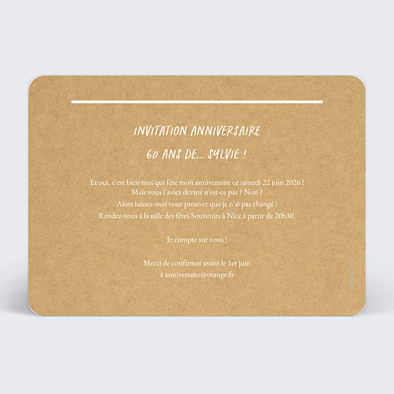 Invitation Anniversaire Adulte Invitation Anniversaire Qui est-ce ?